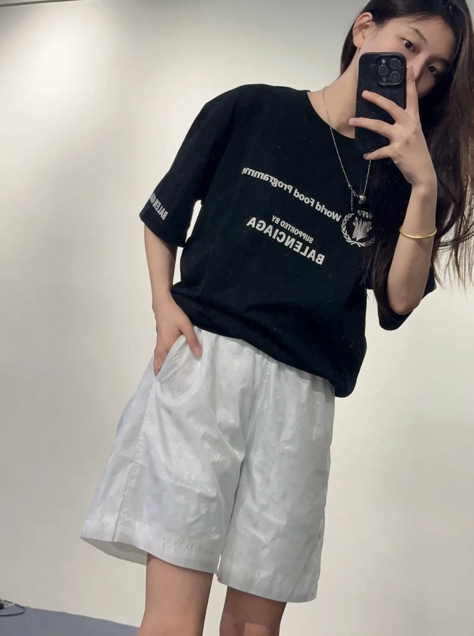 Louis Vuitton/Louis Vuitton Classic dark pattern old flower jacquard beach shorts